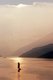 China: Sunrise near Qutang Gorge, Yangtze (Yangzi) River