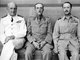 UK / India: Field Marshal Lord Alanbrooke, Chief of the Imperial General Staff (centre)  in Delhi with Vice Admiral J.H. Godfrey, Flag Officer Commanding, Royal Indian Navy (left) and Air Vice Marshal M. Thomas, Air Officer Commanding, India Command, 1945